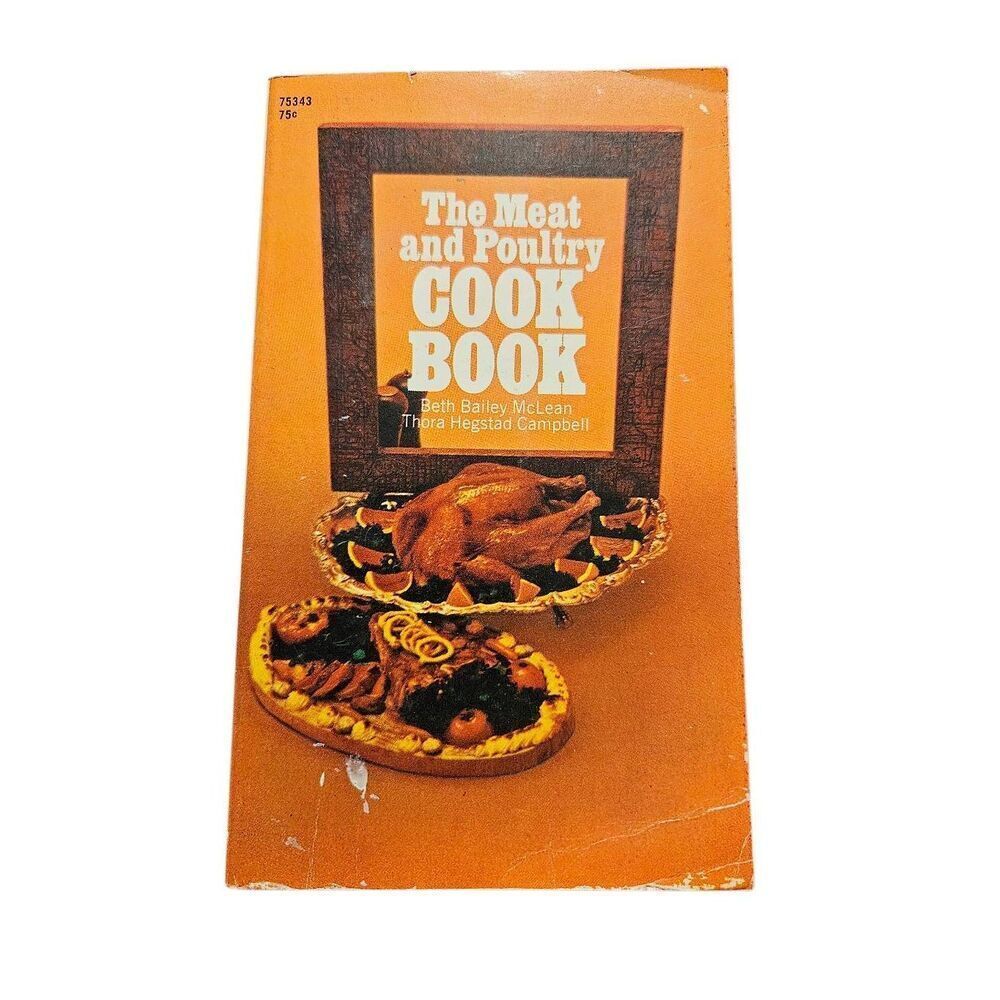 The meat and poultry cook book by Beth McLean - pocket books